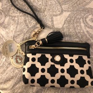 Spartina 449 tassel wristlet NWT